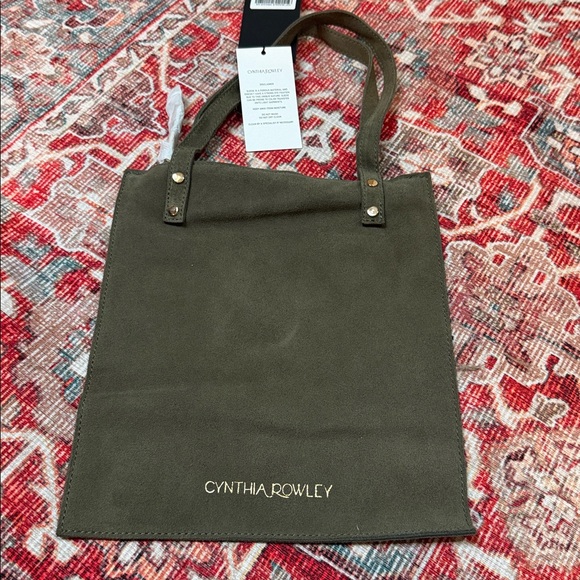 Suede Cynthia Rowley mini tote - Picture 4 of 8